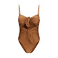 Zimmermann Beige Polyamide One-Piece Swimsuit
