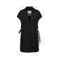 Herno Black Cotton Casual Dress