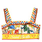 Dolce & Gabbana Multicolor Majolica Print Cotton Crop Top