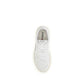 Autry White Calf Leather Bos Taurus Low Top Sneakers