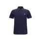 Fred Perry Blue Cotton Polo Shirt