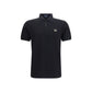 Fred Perry Black Cotton Polo Shirt