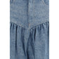 Ganni Blue Denim Skirt
