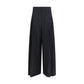 Brunello Cucinelli Black Cotton Casual Pants