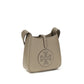 Tory Burch Beige Calf Leather Bos Taurus Shoulder Bag