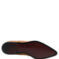 Dolce & Gabbana Brown Leather Lace Up Men Derby Dress Shoes
