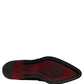 Dolce & Gabbana Black Sequin Embellished Men Derby Dress Shoes