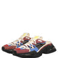 Dolce & Gabbana Multicolor Panelled Airmaster Sneakers Shoes