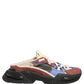 Dolce & Gabbana Multicolor Panelled Airmaster Sneakers Shoes