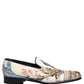 Dolce & Gabbana Multicolor Sequin Embroidered Loafers Shoes