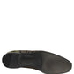 Dolce & Gabbana Brown Baroque Print Slip On Loafers Shoes