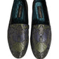 Dolce & Gabbana Multicolor Floral Jacquard Men Loafers Shoes