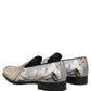 Dolce & Gabbana Multicolor Roman Slip On Dress Loafers Shoes