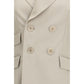 Max Mara Beige Wool Oves Aries Blazer