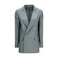 Max Mara Bicolor Wool Oves Aries Blazer