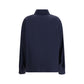 Max Mara Blue Wool Oves Aries Jacket