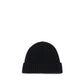 Prada Black Wool Oves Aries Beanie