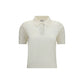 Burberry Beige Wool Oves Aries Polo Shirt