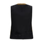 Burberry Brown Wool Oves Aries Sleeveless Jacket