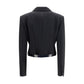 Dolce & Gabbana Black Wool Oves Aries Jacket