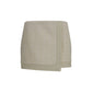 Balmain Beige Wool Oves Aries Mini Skirt