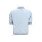 Jacob Cohen Blue Wool Oves Aries Shortsleeve Shirt