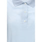 Jacob Cohen Blue Wool Oves Aries Shortsleeve Shirt