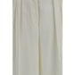 Calvin Klein White Wool Oves Aries Casual Pants