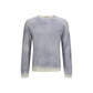 Aragona Cashmere Gray Wool Oves Aries Sweatshirt