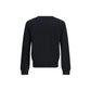 Aragona Cashmere Black Wool Oves Aries Sweatshirt