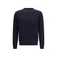 Aragona Cashmere Blue Wool Oves Aries Sweatshirt