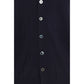 Aragona Cashmere Blue Wool Oves Aries Sleeveles Sweater