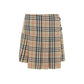 Burberry Beige Wool Oves Aries Mini Skirt