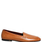 Dolce & Gabbana Brown Leather Logo Slip On Men Loafers Shoes