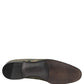 Dolce & Gabbana Gold Floral Jacquard Slip On Loafers Shoes