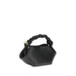 Ganni Black Leather Shoulder Bag