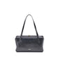 Jil Sander Black Calf Leather Bos Taurus Shoulder Bag