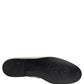 Dolce & Gabbana Silver Leather DG Logo Slip On Loafers Shoes