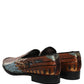 Dolce & Gabbana Multicolor Embroidered Sequin Loafers Shoes