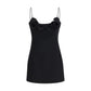 Magda Butrym Black Wool Oves Aries Casual Dress
