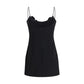 Magda Butrym Black Wool Oves Aries Casual Dress