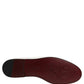 Dolce & Gabbana White Leather Logo Slip On Men Loafers Shoes