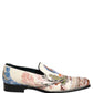 Dolce & Gabbana Multicolor Sequin Embroidered Loafers Shoes