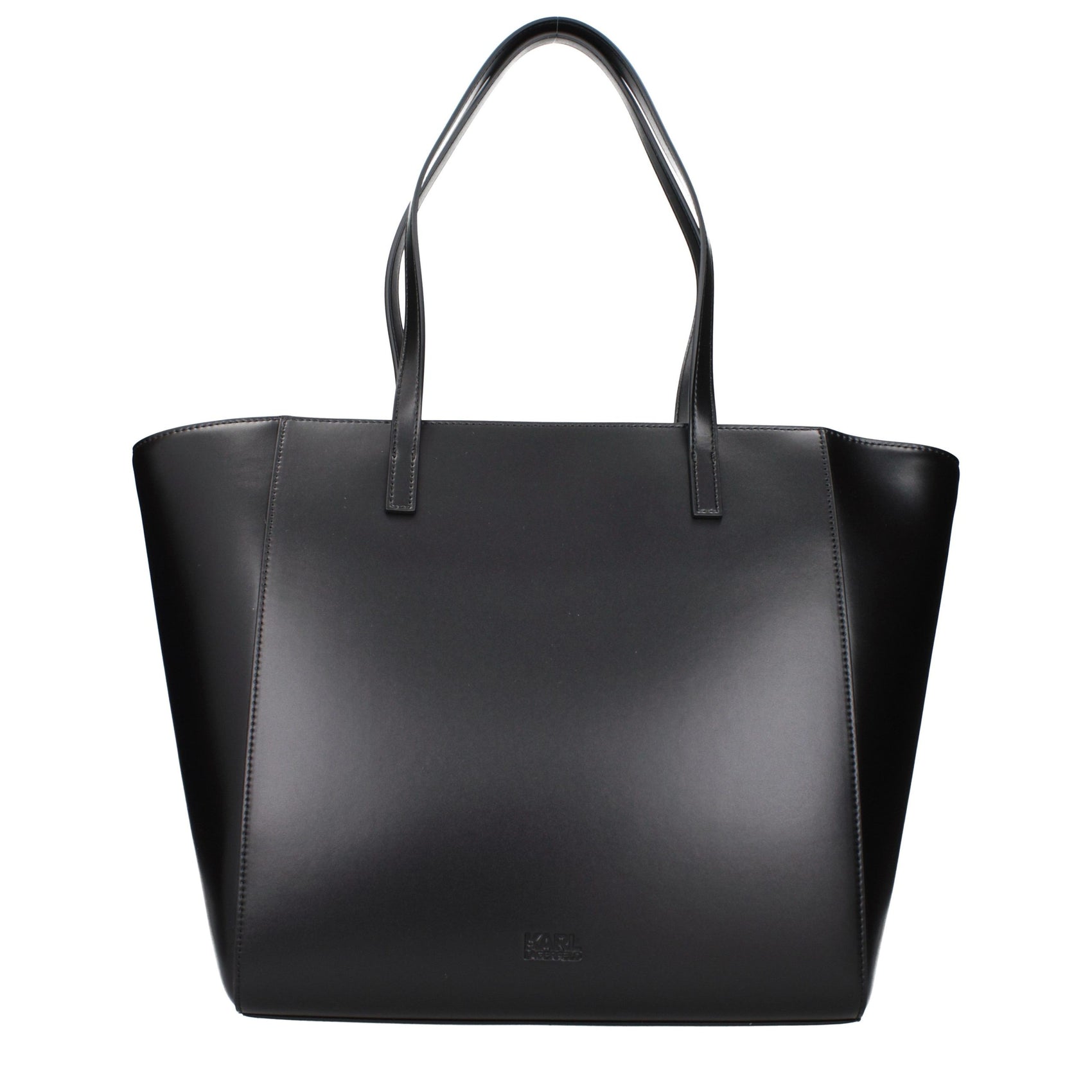 Karl Lagerfeld Black Polyethylene Shoulder Bag