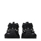 Versace Black Fabric Chunky Sneakers