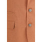 Brunello Cucinelli Orange Wool Oves Aries Blazer