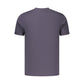 Coveri Moving Blue Cotton Men's T-Shirt