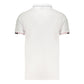 Lotto White Polyester Men's Polo Shirt