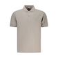 Coveri Moving Gray Cotton Men's Polo Shirt