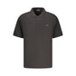 Rifle Black Cotton Men's Polo Shirt
